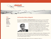 Tablet Screenshot of alamuti.com